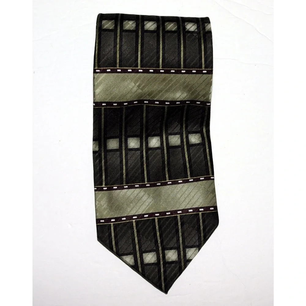 Fenzia Men's Geometric Neck Tie‎